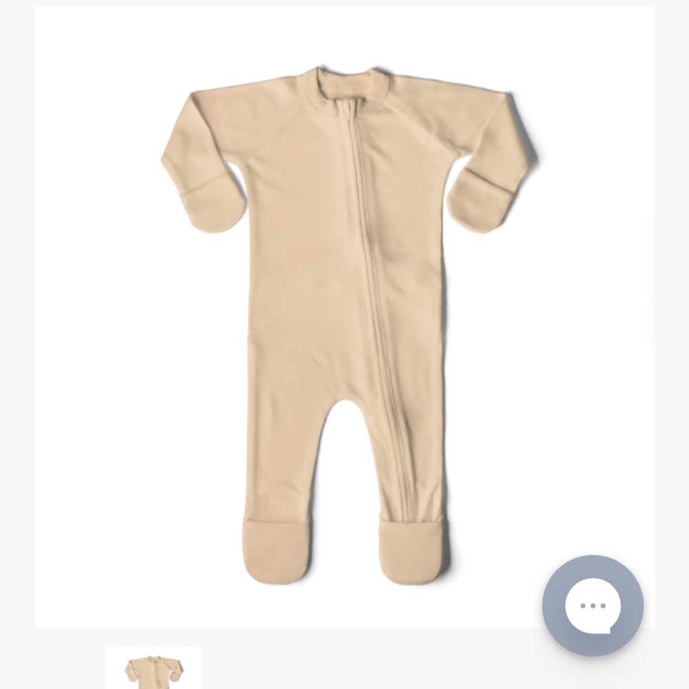Goumi footie and sleeper bundle 0-3 GoumiKids